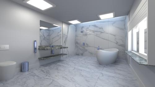 Marbled bathroom preview image